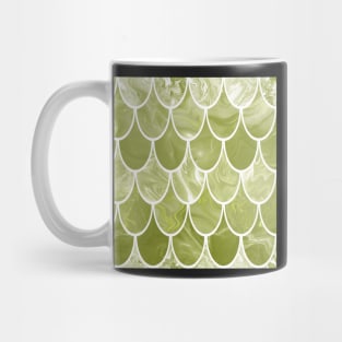 Green scales Mug